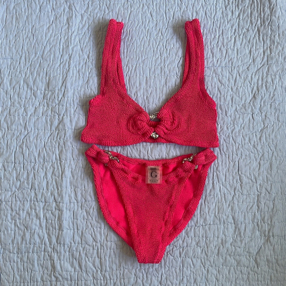 Pink Hunza G Bikini